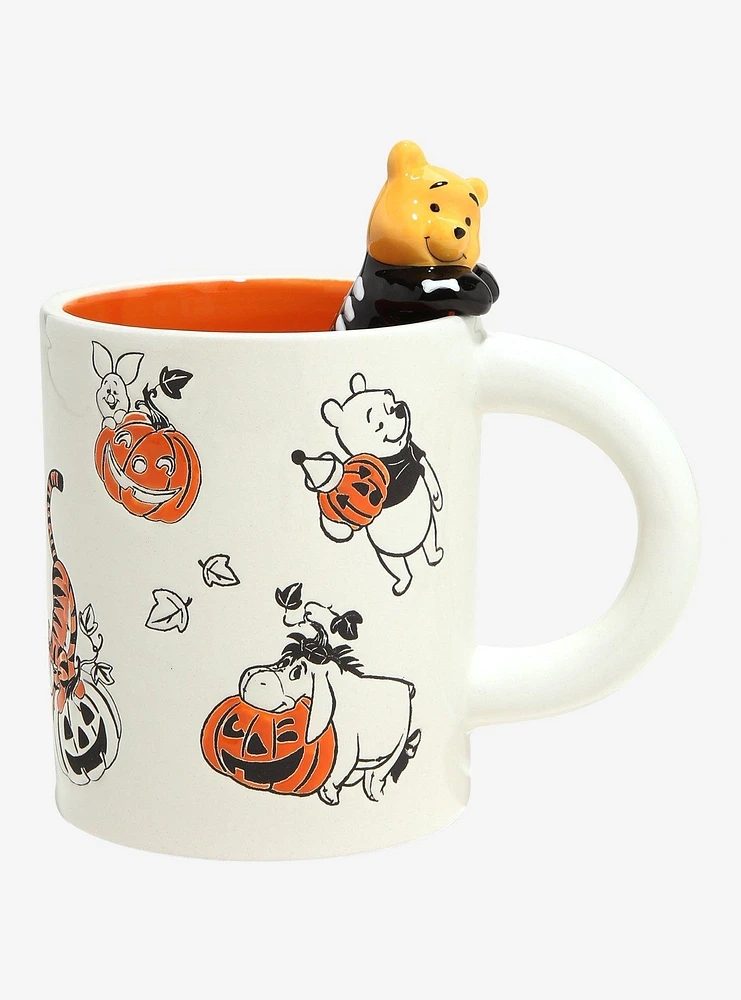 Disney Winnie the Pooh Halloween Pooh Bear and Friends Figural Character Mug