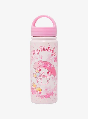 Sanrio My Melody Cherry Blossom Water Bottle - BoxLunch Exclusive