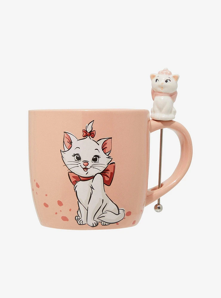 Disney The Aristocats Marie Mug with Figural Stirrer