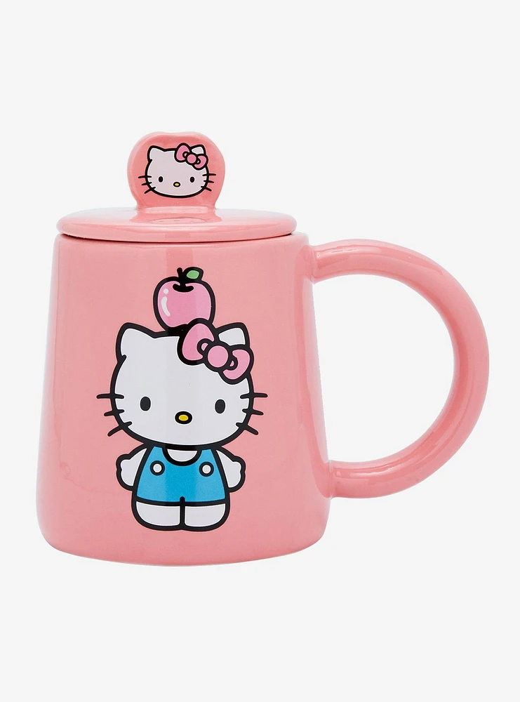 Sanrio Hello Kitty Apple Mug with Lid