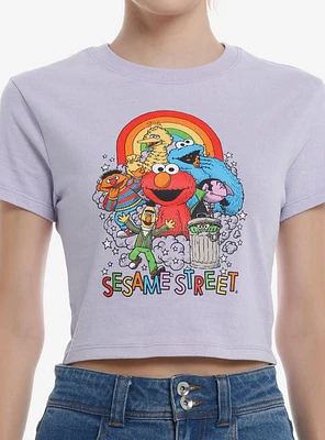 Sesame Street Rainbow Girls Baby T-Shirt