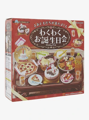 Re-Ment Petit Sample Series Wakuwaku Birthday Party Set
