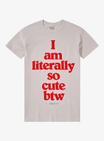 Remi Wolf Literally So Cute Boyfriend Fit Girls T-Shirt