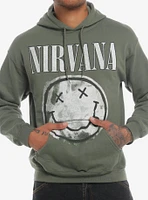 Nirvana Smile Face Jumbo Graphic Hoodie