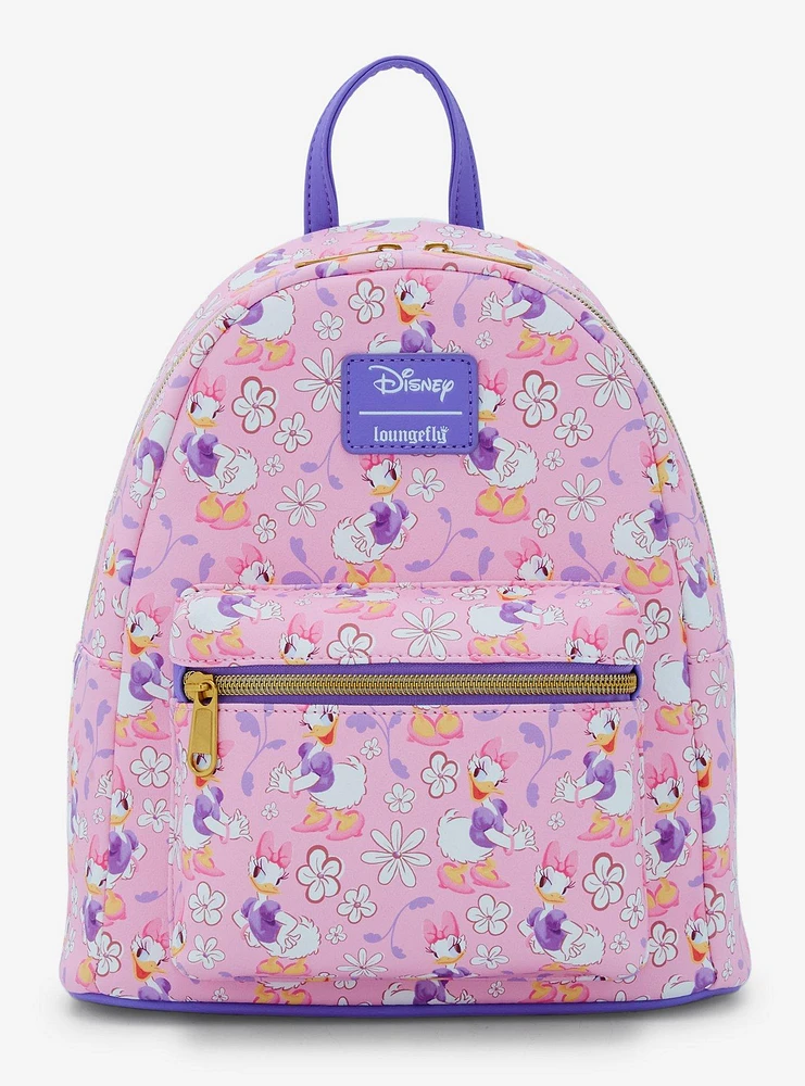 Loungefly Disney Daisy Duck Flower Mini Backpack