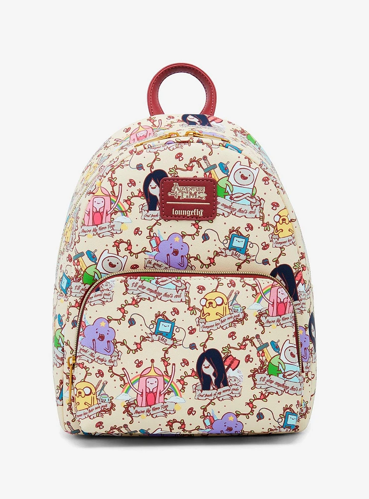 Loungefly Adventure Time Banner Mini Backpack