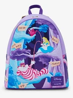 Loungefly Disney Alice In Wonderland Alice & Cheshire Cat Mini Backpack