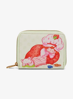 Loungefly Strawberry Shortcake Slumber Party Mini Zipper Wallet