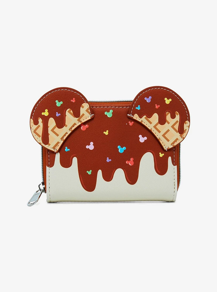 Loungefly Disney Mickey Mouse Ice Cream Mini Wallet