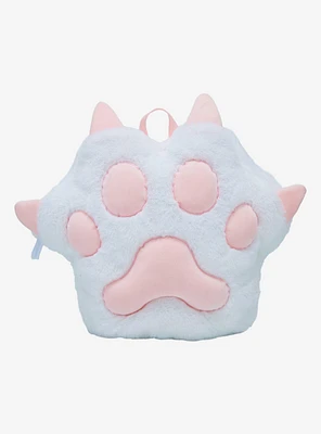 Cat Paw Plush Mini Backpack