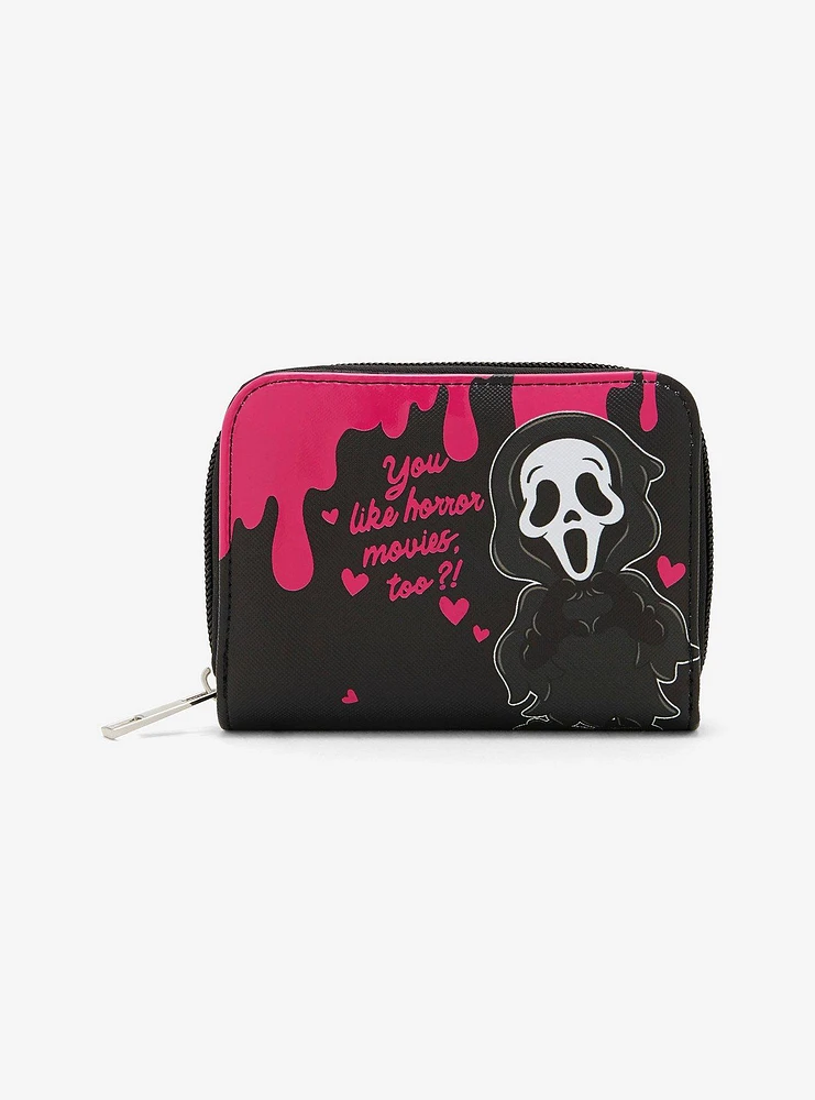 Ghost Face You Like Horror Movies Too Mini Zipper Wallet