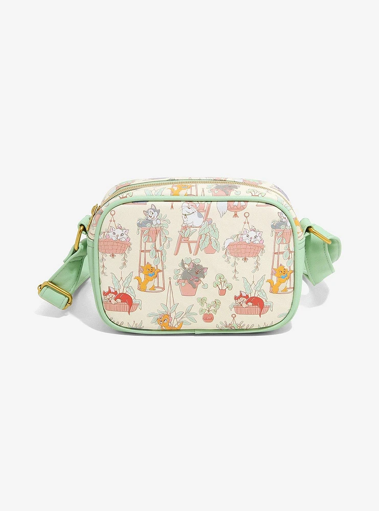 Loungefly Disney Cats Plants Crossbody Bag