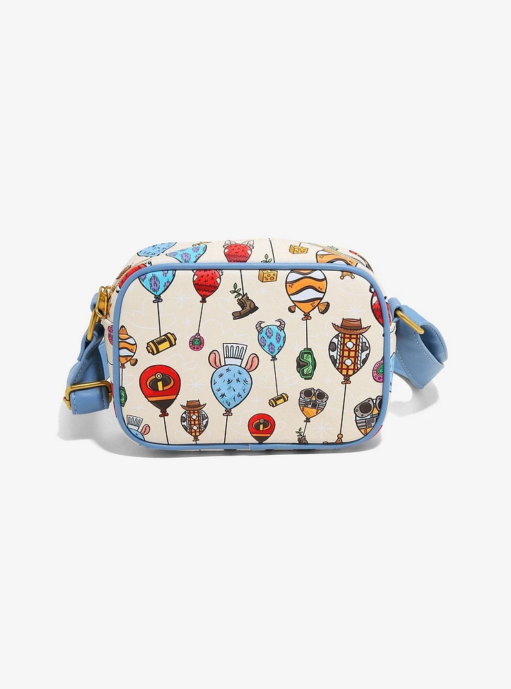 Loungefly Disney Pixar Balloons Camera Crossbody Bag