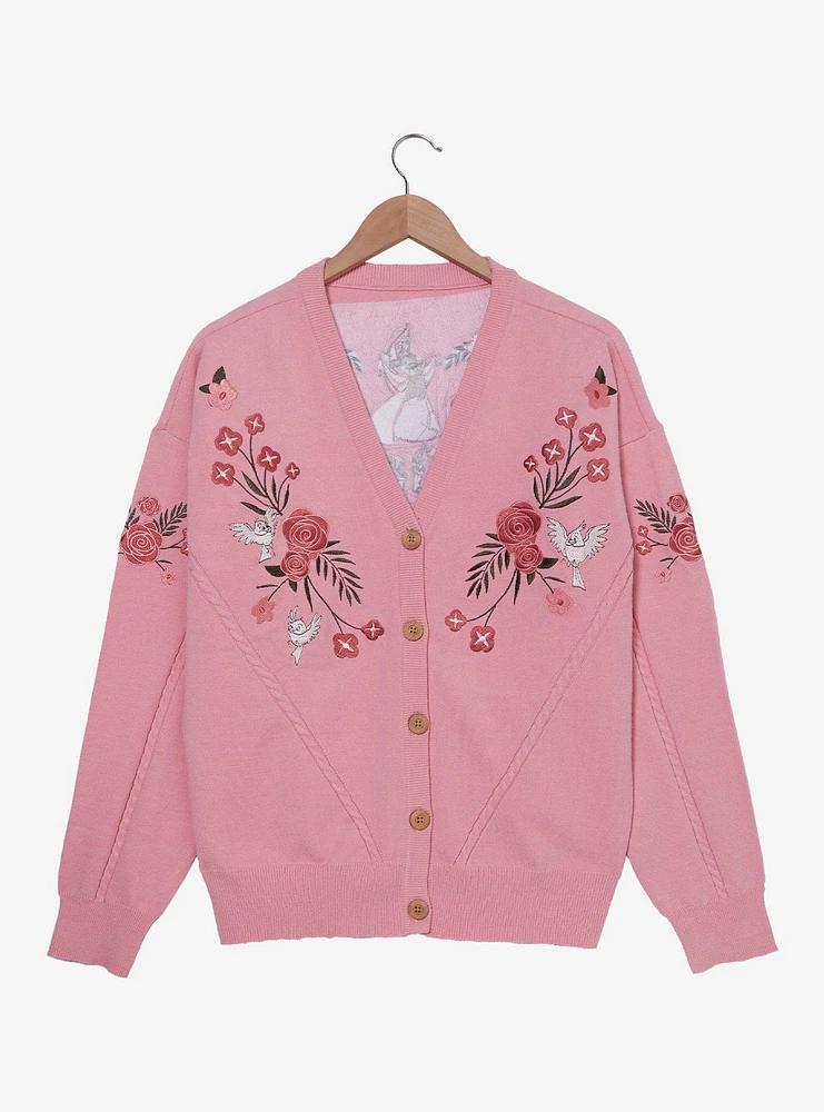 Disney Sleeping Beauty Woodland Critters Women's Plus Cardigan — BoxLunch Exclusive