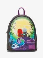 Loungefly The Nightmare Before Christmas Jack & Sally Doll Mini Backpack