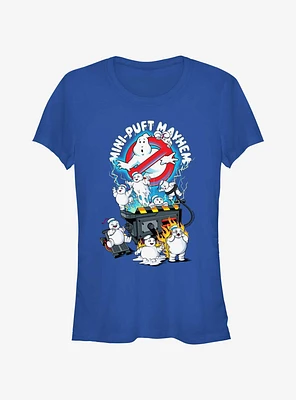 Ghostbusters Mini Puft Mayhem Girls T-Shirt