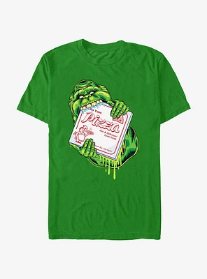 Ghostbusters Pizza Munchin Slimer T-Shirt