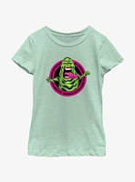 Ghostbusters Slobbering Slimer Youth Girls T-Shirt