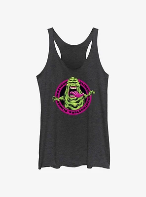 Ghostbusters Slobbering Slimer Womens Tank Top