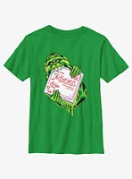 Ghostbusters Pizza Munchin Slimer Youth T-Shirt