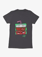 Aqua Teen Hunger Force Match 3 Face Tiles Womens T-Shirt