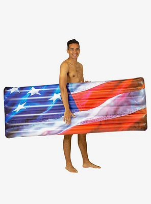 Americana Stars and Stripes Deluxe Pool Raft