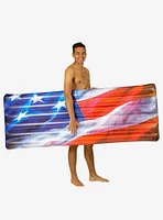 Americana Stars and Stripes Deluxe Pool Raft