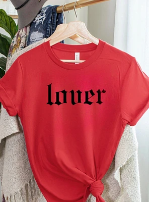 Lover Red Graphic T-Shirt