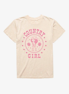 Strawberry Shortcake Country Girl Mineral Wash T-Shirt