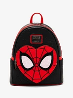 Loungefly Marvel Spider-Man Heart Pocket Mini Backpack - BoxLunch Exclusive