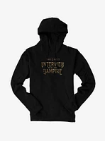 Interview With The Vampire Title Hoodie