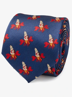 Disney The Little Mermaid Sebastian Blue Men's Tie