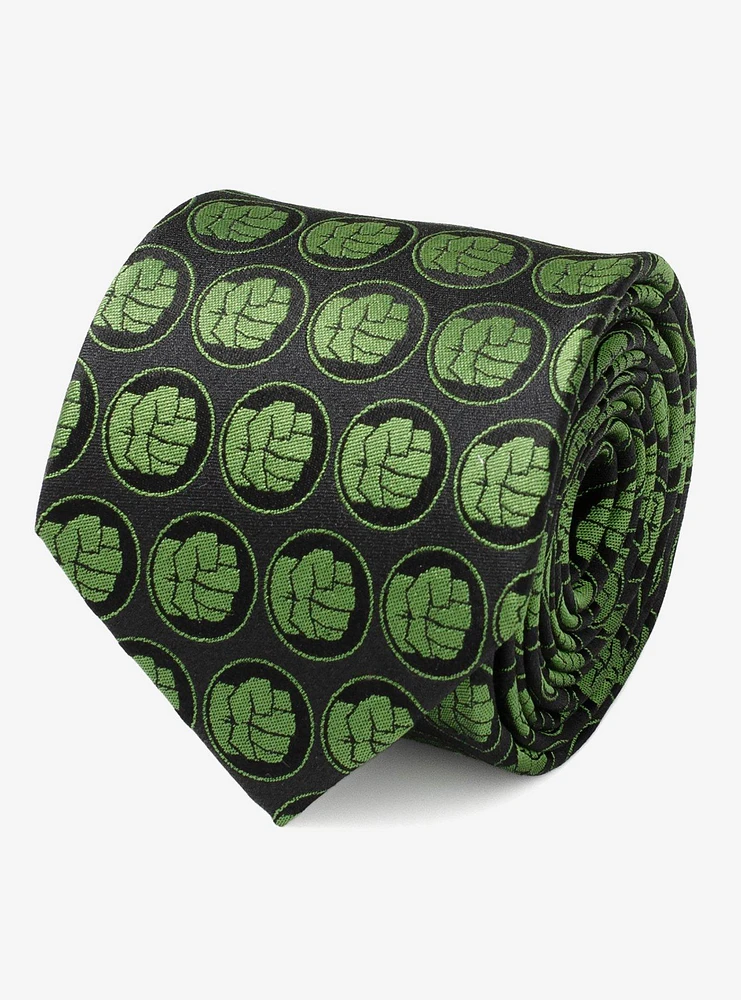Marvel Hulk Black Men's Tie