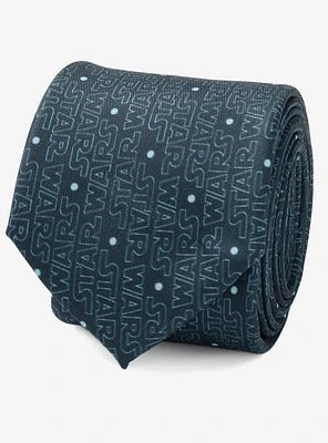 Star Wars Logo Blue Men's Tie