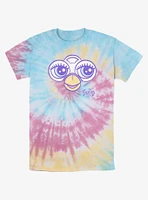 Furby Big Cute Face Tye-Dye T-Shirt