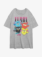 Furby Since 1998 Girls Oversized T-Shirt