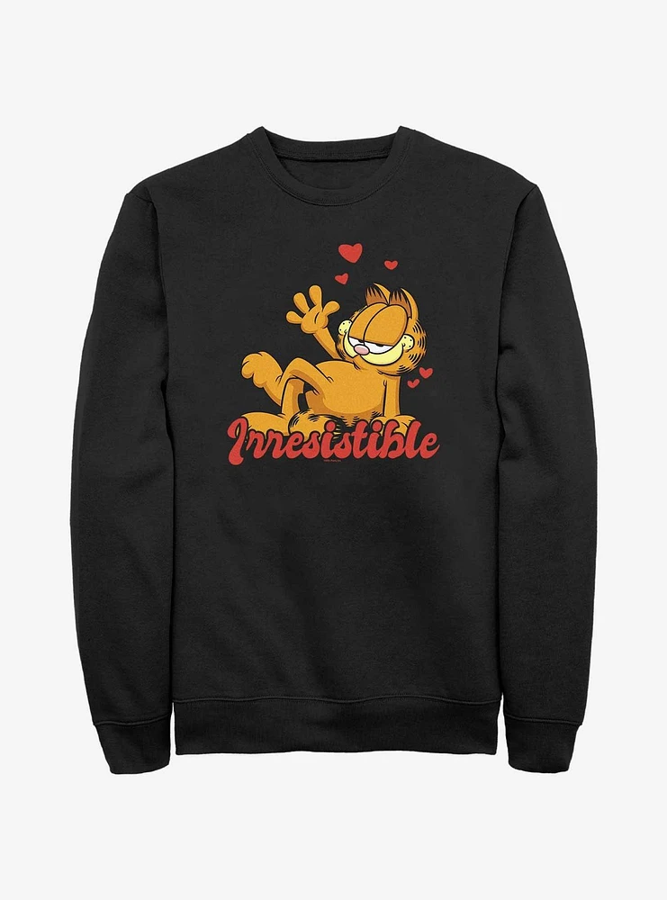 Garfield Irresistible Cat Sweatshirt