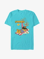 Garfield Cat On The Beach T-Shirt