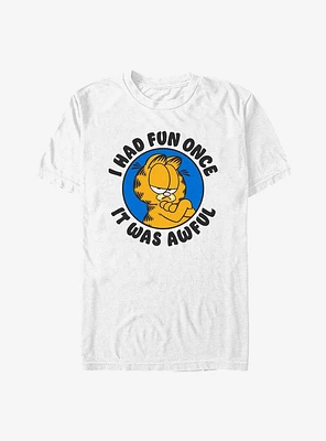 Garfield I Had Fun Once It Was Awful T-Shirt