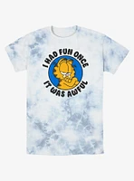 Garfield I Had Fun Once It Was Awful Tie-Dye T-Shirt