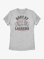 Garfield Body By Lasagna Womens T-Shirt