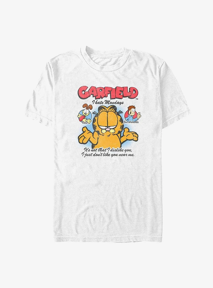 Garfield Don't Like You Near Me T-Shirt