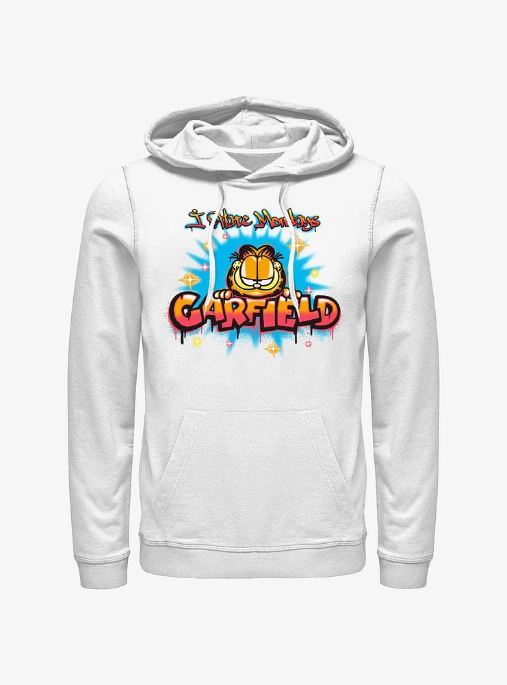 Garfield Airbrushed I Hate Mondays Hoodie