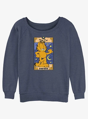 Garfield The Cat Tarot Womens Slouchy Sweatshirt