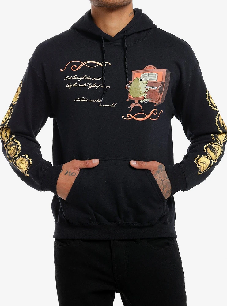 Over The Garden Wall Frog Piano Hoodie