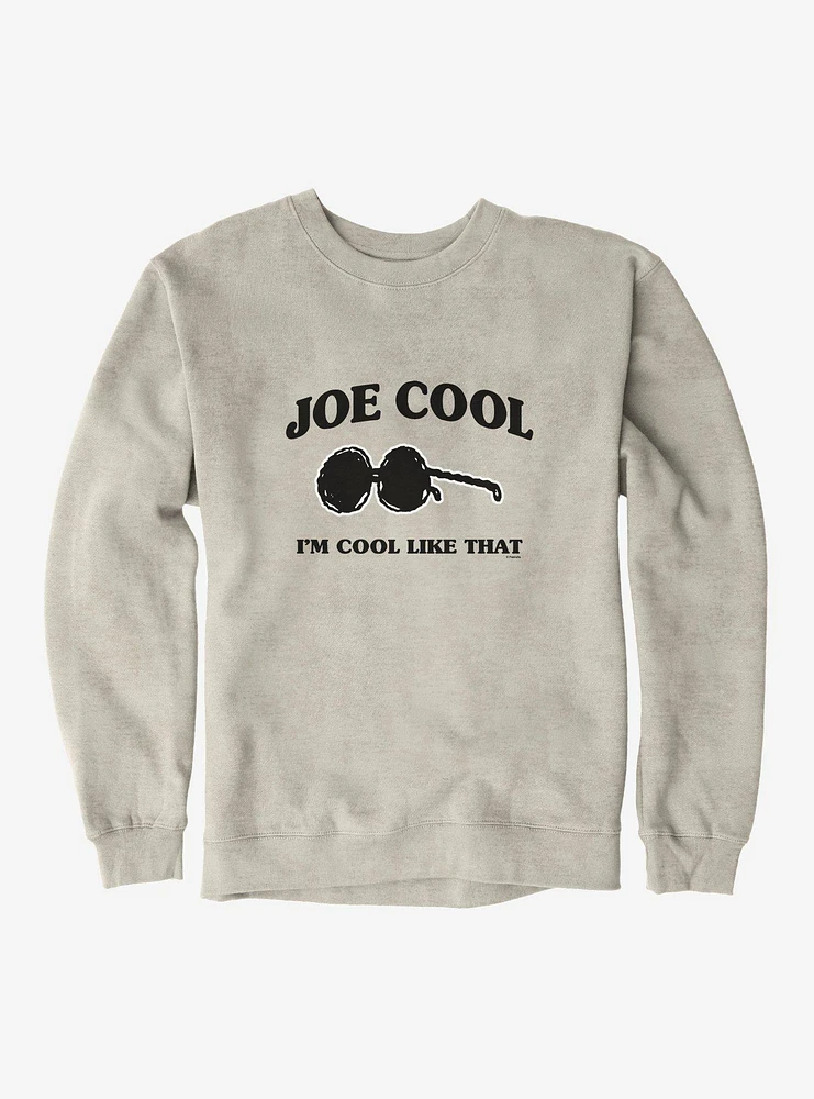 Peanuts Joe Cool Like That Sweatshirt