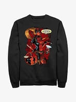 Marvel Deadpool Lady Pool Cover Candy Sweatshirt