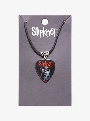 Slipknot Decaying Face Guitar Pick Necklace