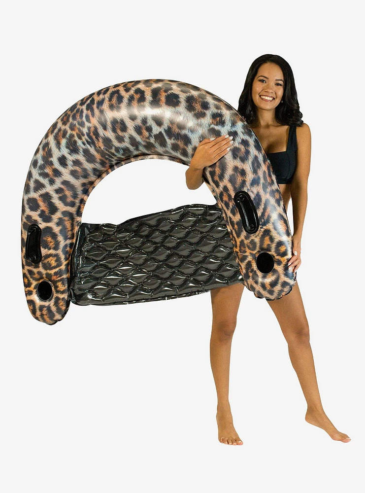 Safari Collection Jumbo Sun Chair Leopard