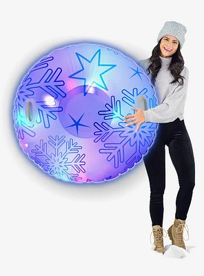 LED Snowflakes 46" Snow Tube